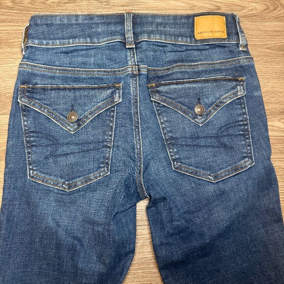 American Eagle Super Low Rise Jegging 2 Long - Picture 5 of 6